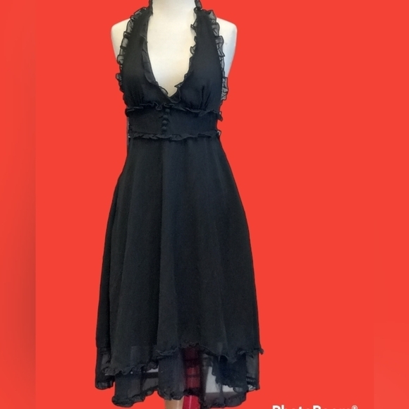 Mercury Duo Black Halter Dress - Picture 8 of 8